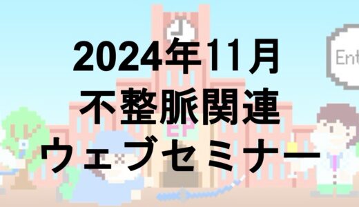 2024年11月開催のWebセミナー